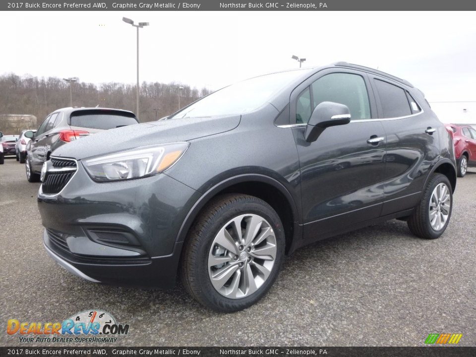 2017 Buick Encore Preferred AWD Graphite Gray Metallic / Ebony Photo #1