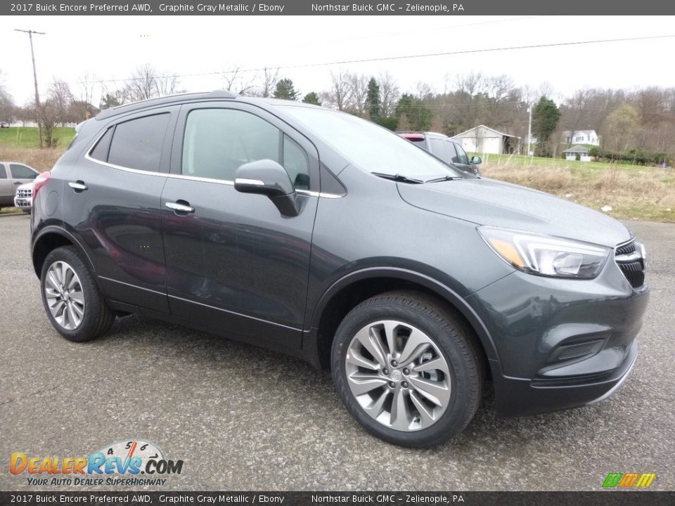 2017 Buick Encore Preferred AWD Graphite Gray Metallic / Ebony Photo #3