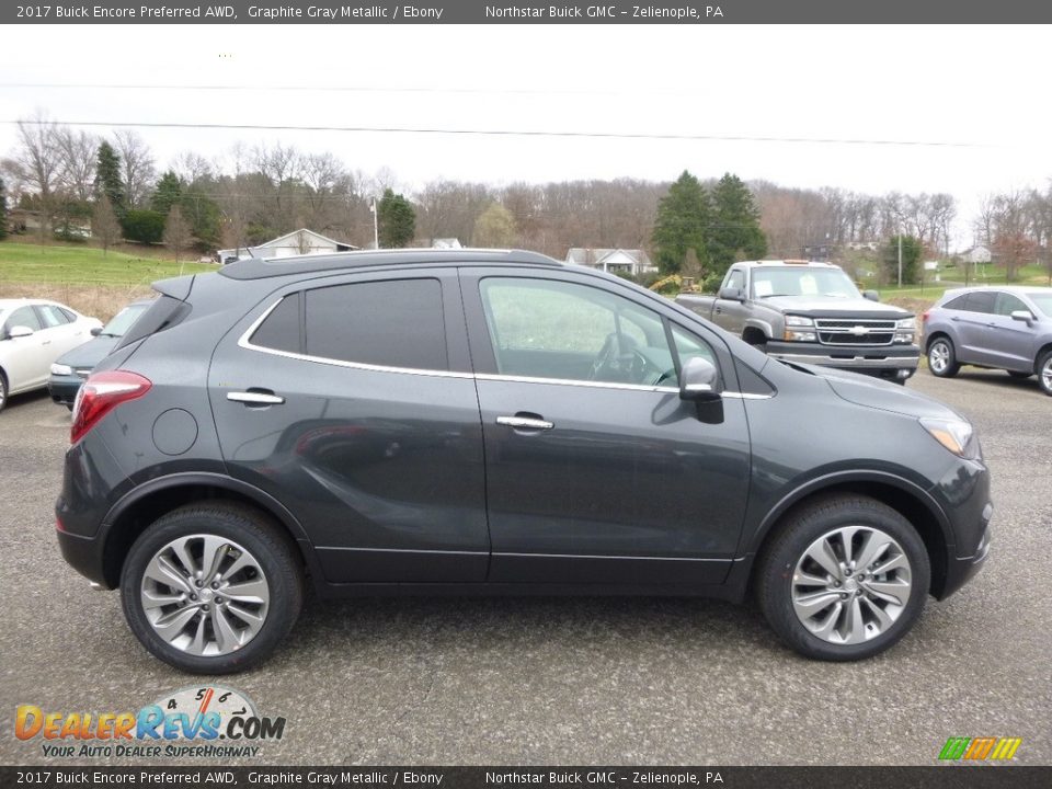 2017 Buick Encore Preferred AWD Graphite Gray Metallic / Ebony Photo #4