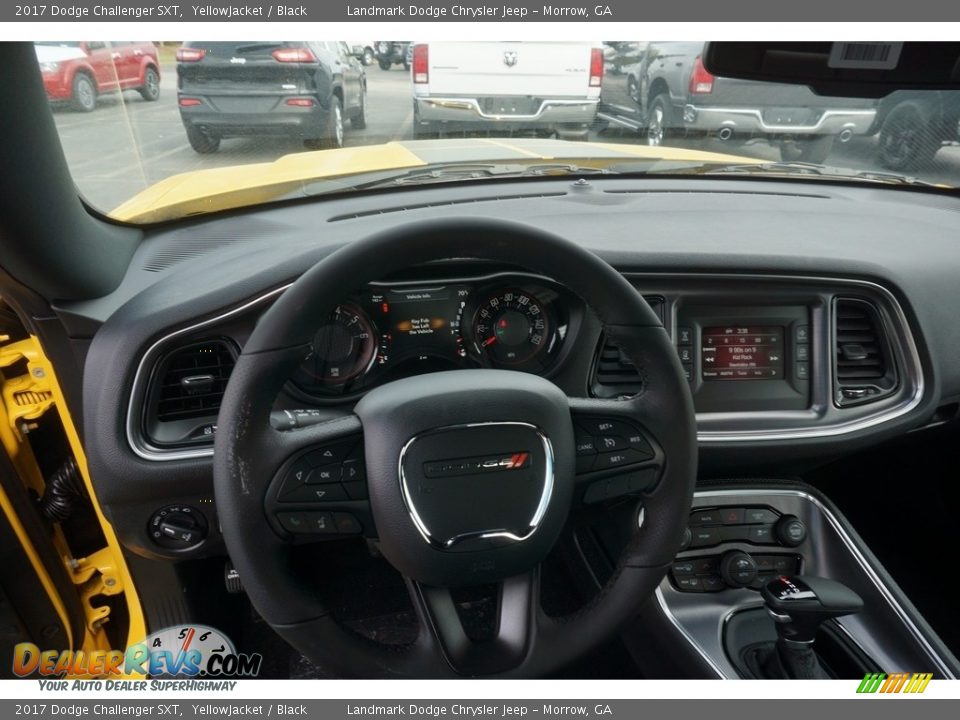 2017 Dodge Challenger SXT YellowJacket / Black Photo #7