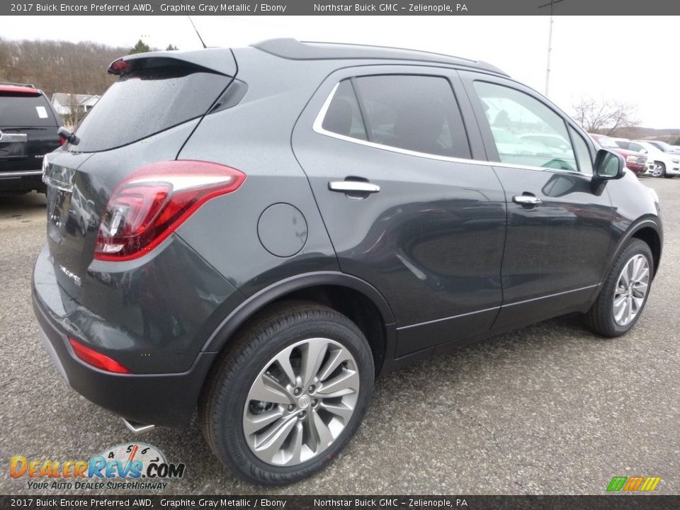 2017 Buick Encore Preferred AWD Graphite Gray Metallic / Ebony Photo #5