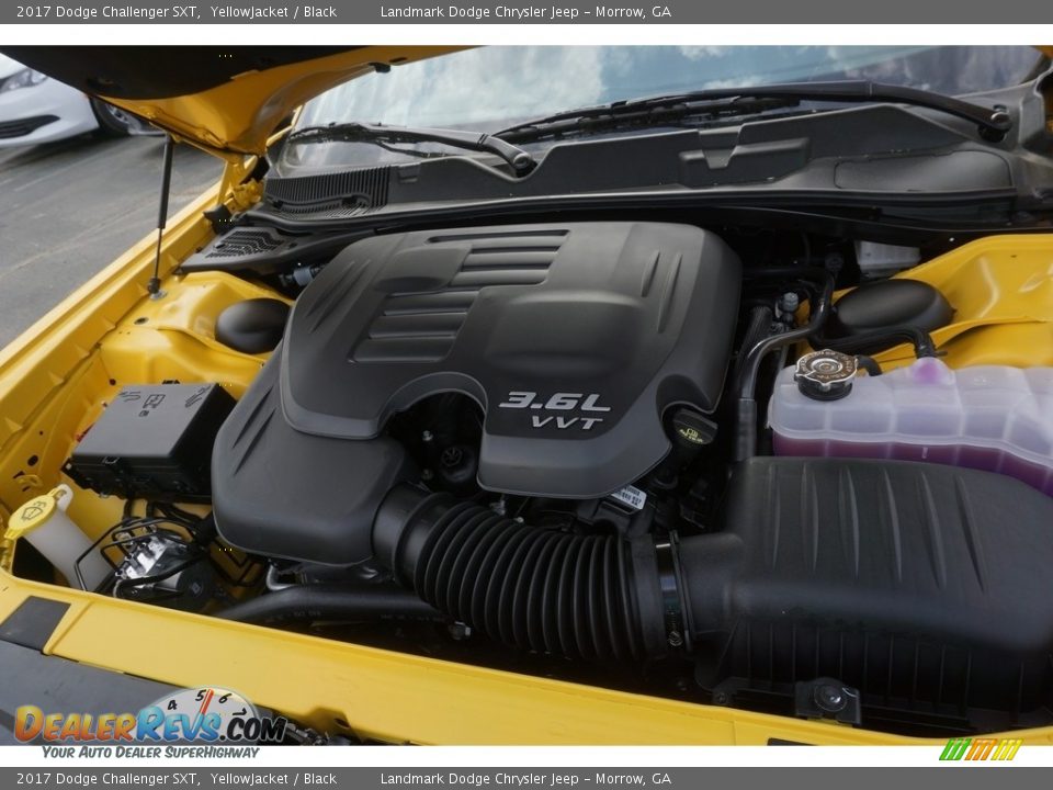 2017 Dodge Challenger SXT YellowJacket / Black Photo #8