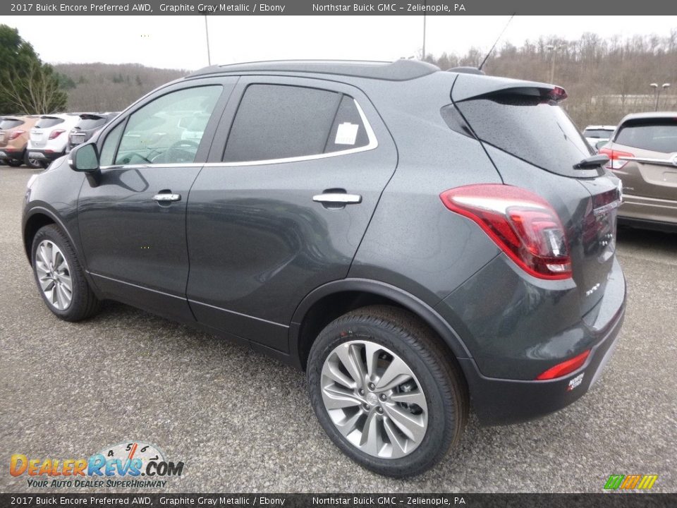 2017 Buick Encore Preferred AWD Graphite Gray Metallic / Ebony Photo #8