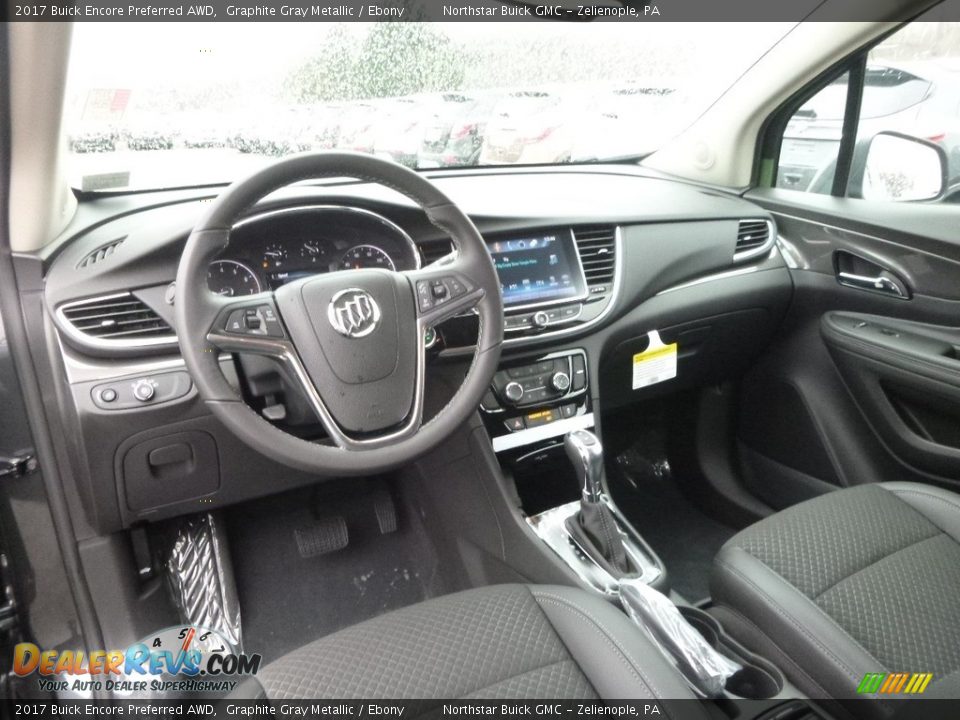 2017 Buick Encore Preferred AWD Graphite Gray Metallic / Ebony Photo #13