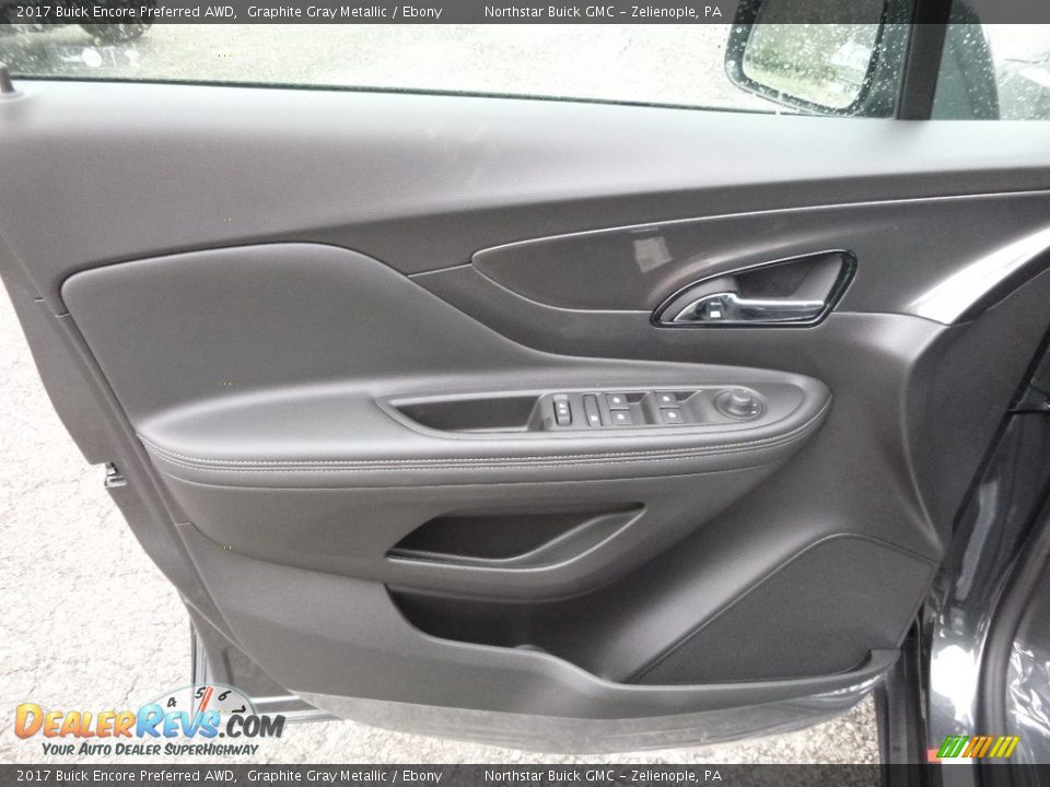 2017 Buick Encore Preferred AWD Graphite Gray Metallic / Ebony Photo #14