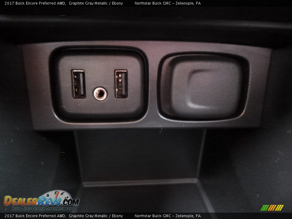 2017 Buick Encore Preferred AWD Graphite Gray Metallic / Ebony Photo #19