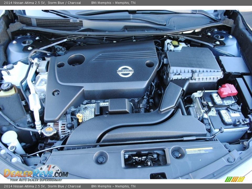 2014 Nissan Altima 2.5 SV Storm Blue / Charcoal Photo #31