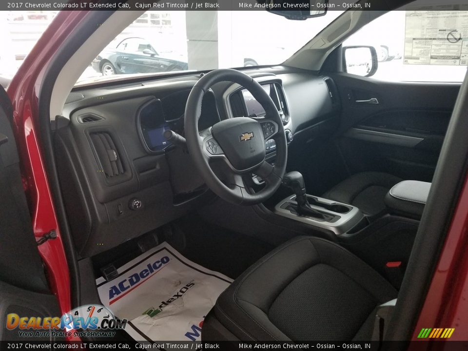 2017 Chevrolet Colorado LT Extended Cab Cajun Red Tintcoat / Jet Black Photo #8