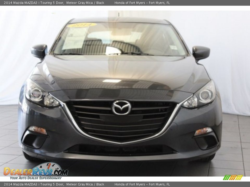 2014 Mazda MAZDA3 i Touring 5 Door Meteor Gray Mica / Black Photo #4