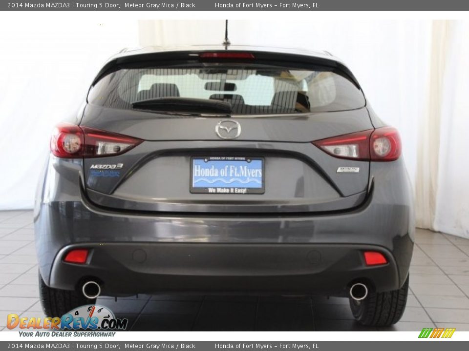 2014 Mazda MAZDA3 i Touring 5 Door Meteor Gray Mica / Black Photo #6