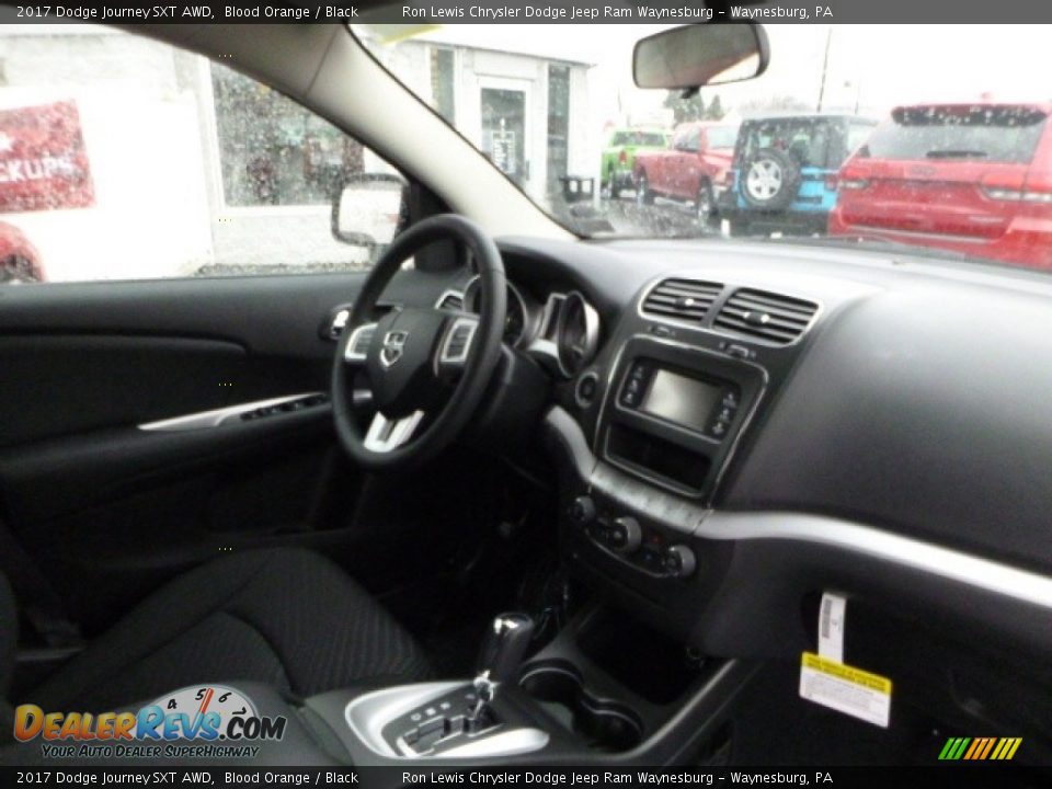 2017 Dodge Journey SXT AWD Blood Orange / Black Photo #10