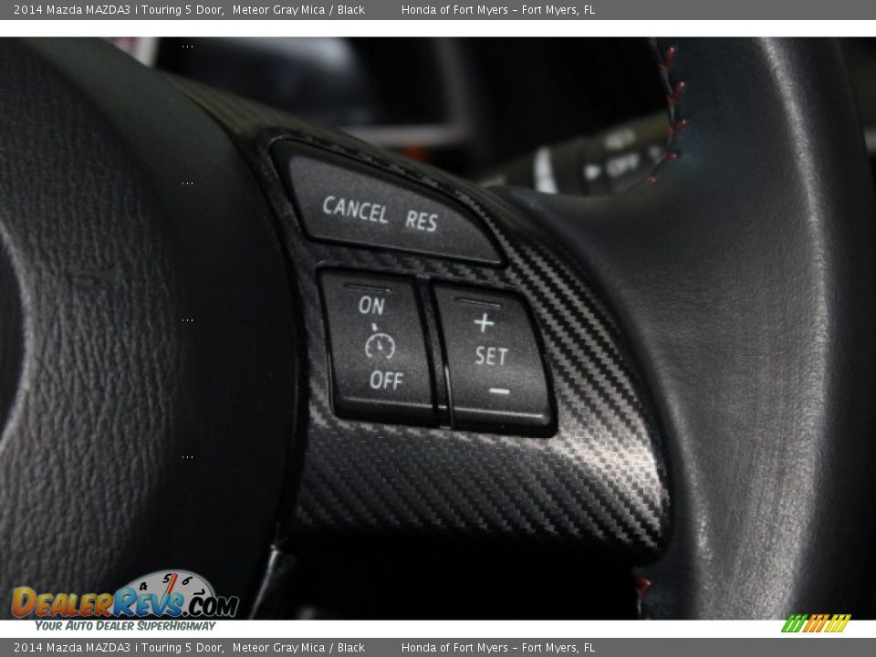 2014 Mazda MAZDA3 i Touring 5 Door Meteor Gray Mica / Black Photo #13