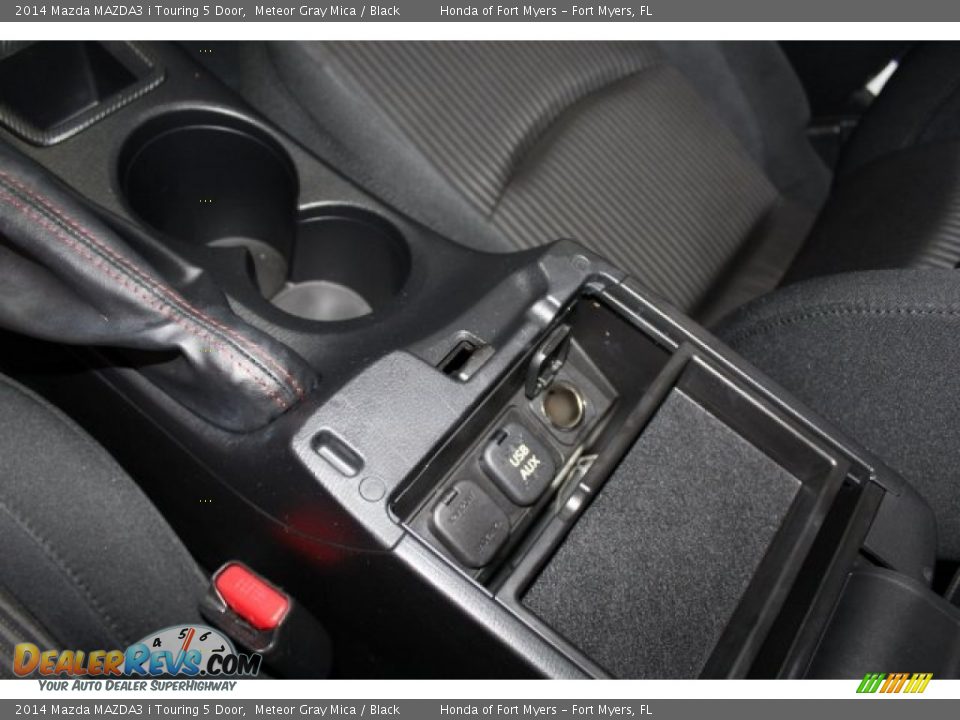 2014 Mazda MAZDA3 i Touring 5 Door Meteor Gray Mica / Black Photo #19