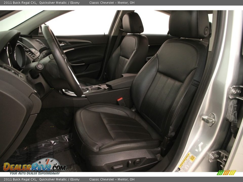 2011 Buick Regal CXL Quicksilver Metallic / Ebony Photo #6
