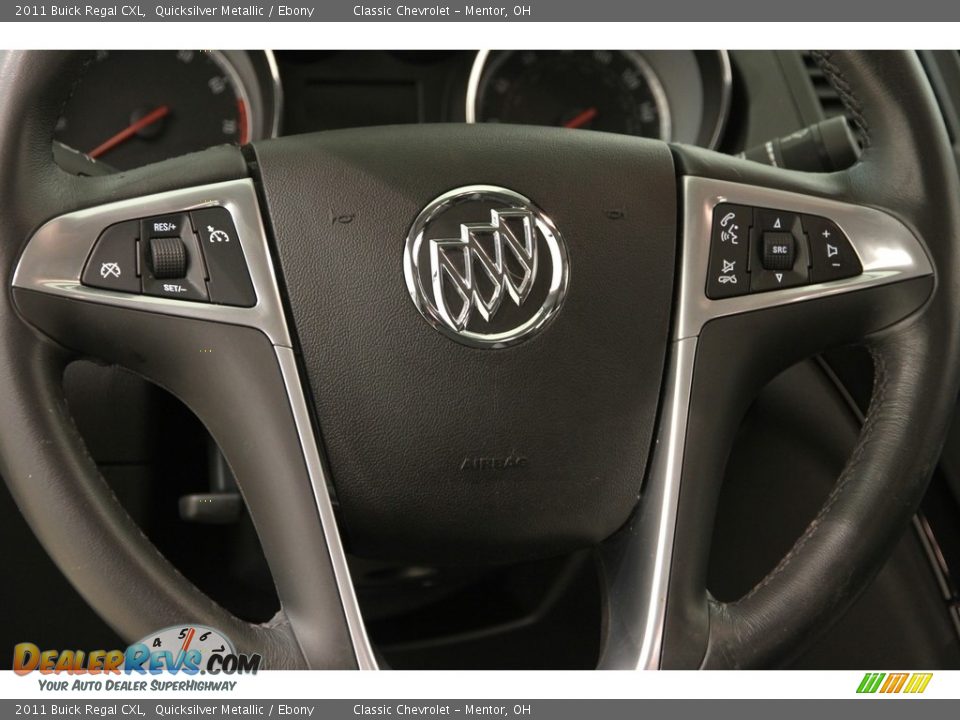 2011 Buick Regal CXL Quicksilver Metallic / Ebony Photo #8