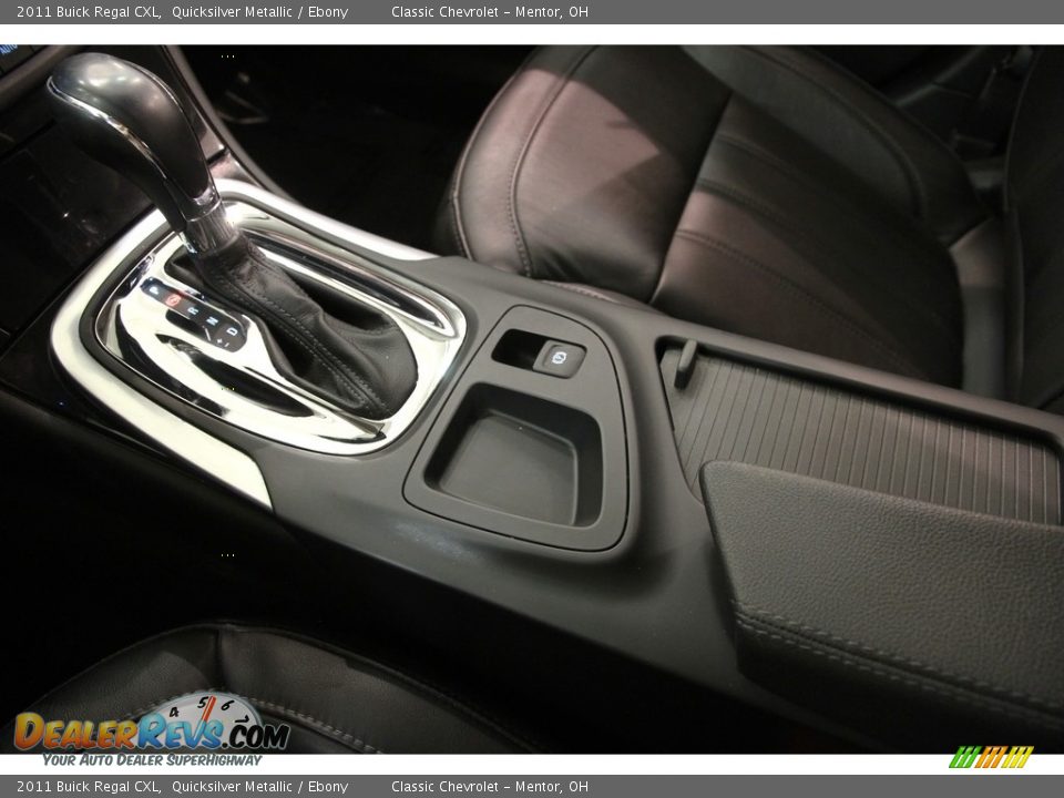 2011 Buick Regal CXL Quicksilver Metallic / Ebony Photo #13