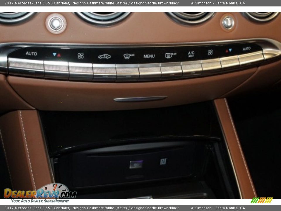 Controls of 2017 Mercedes-Benz S 550 Cabriolet Photo #21