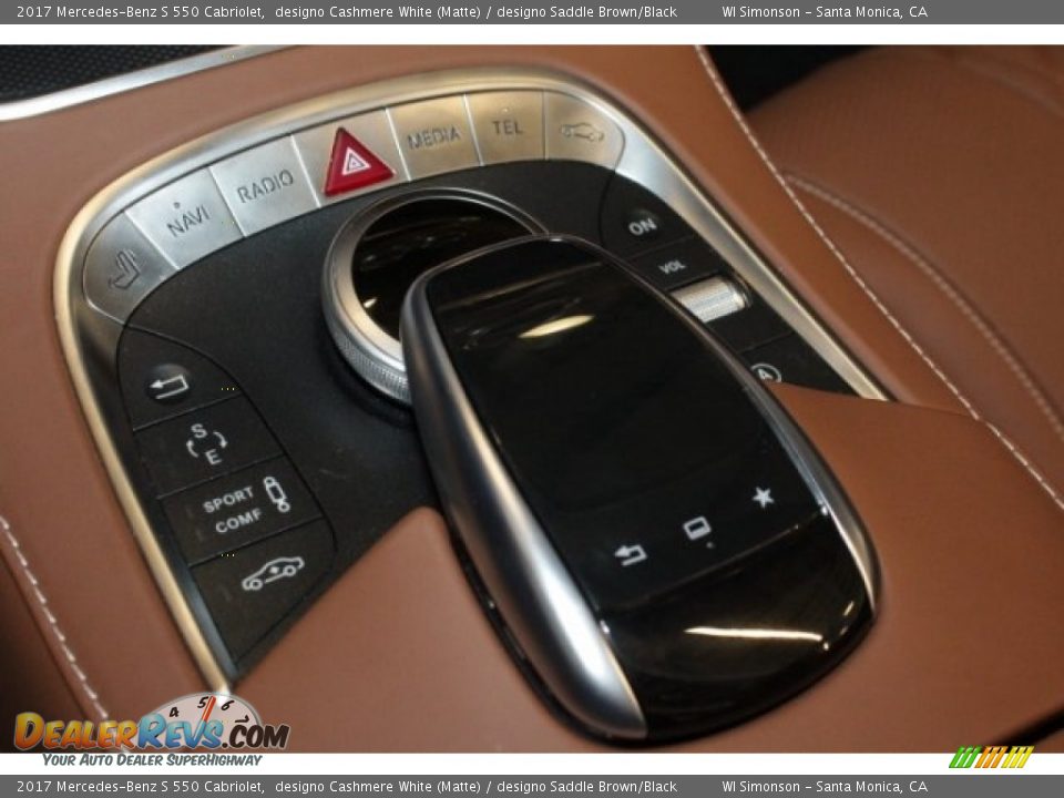 Controls of 2017 Mercedes-Benz S 550 Cabriolet Photo #22