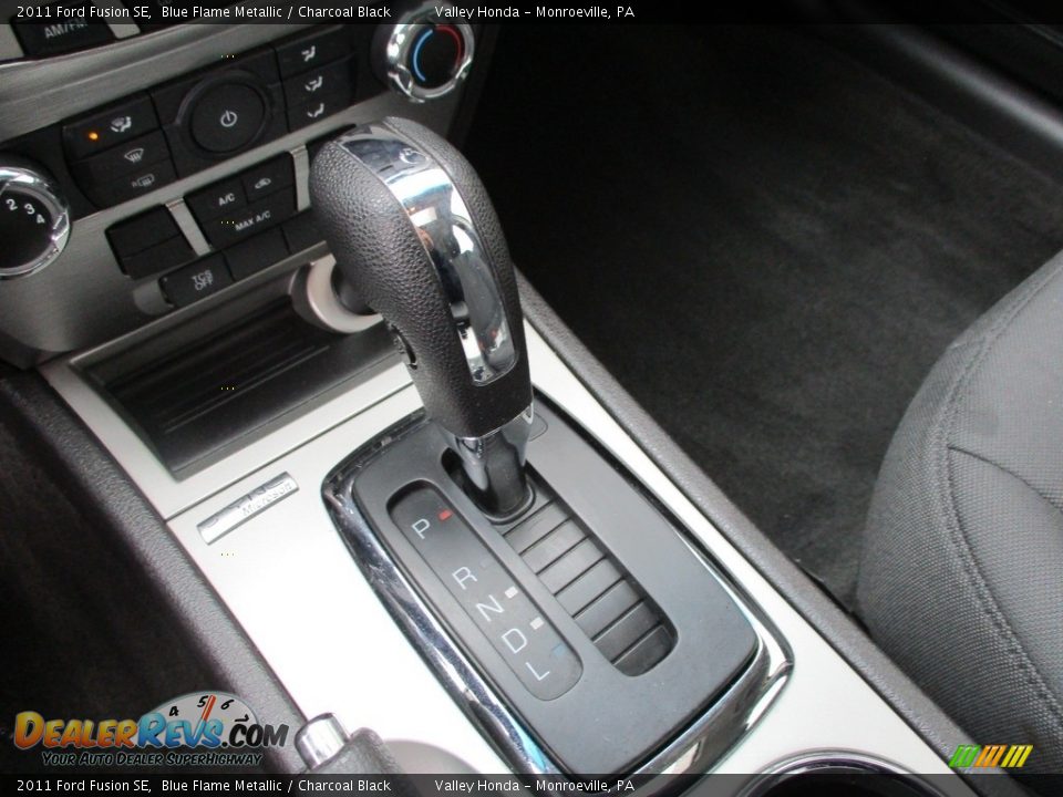 2011 Ford Fusion SE Blue Flame Metallic / Charcoal Black Photo #15