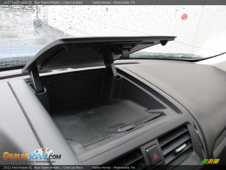 2011 Ford Fusion SE Blue Flame Metallic / Charcoal Black Photo #17
