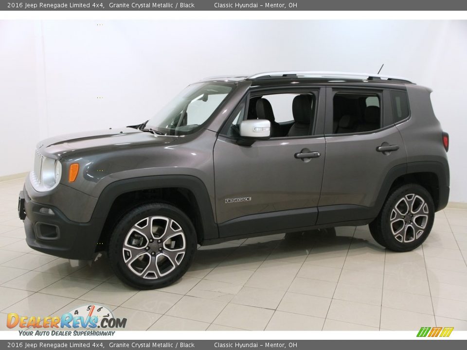 Front 3/4 View of 2016 Jeep Renegade Limited 4x4 Photo #3