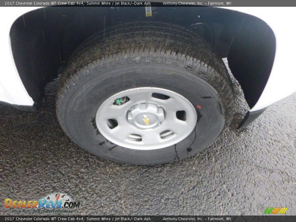 2017 Chevrolet Colorado WT Crew Cab 4x4 Summit White / Jet Black/­Dark Ash Photo #2