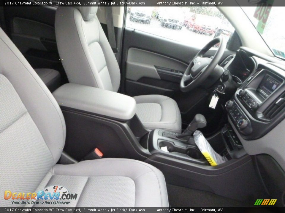 2017 Chevrolet Colorado WT Crew Cab 4x4 Summit White / Jet Black/­Dark Ash Photo #4