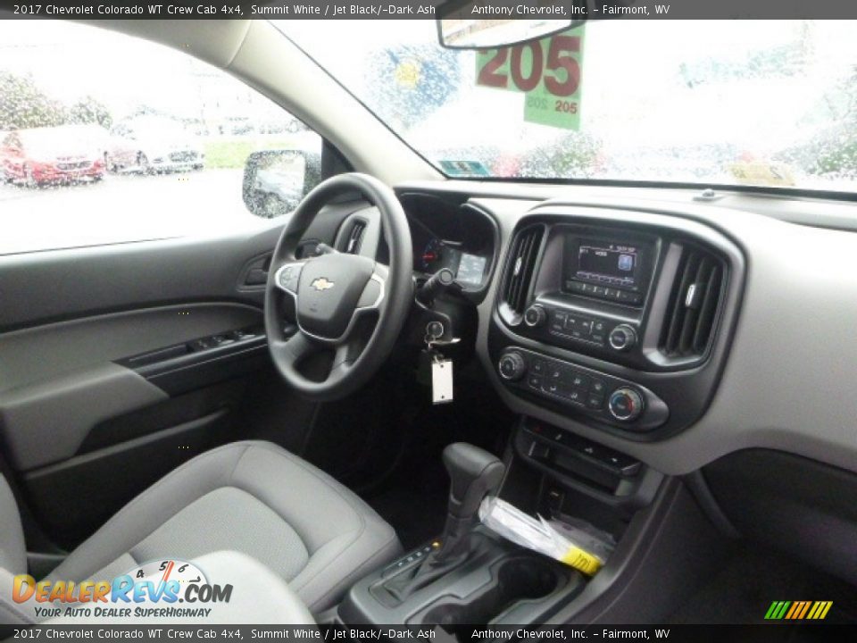 2017 Chevrolet Colorado WT Crew Cab 4x4 Summit White / Jet Black/­Dark Ash Photo #5