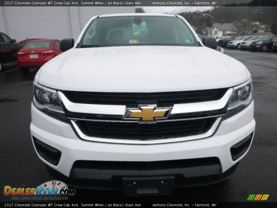 2017 Chevrolet Colorado WT Crew Cab 4x4 Summit White / Jet Black/­Dark Ash Photo #13