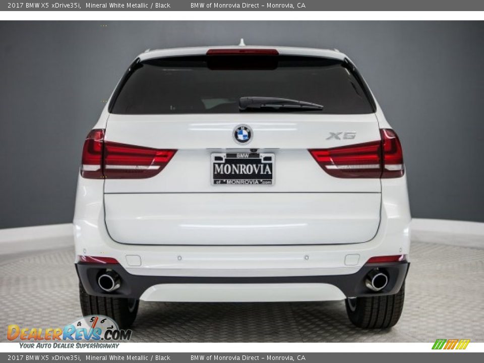 2017 BMW X5 xDrive35i Mineral White Metallic / Black Photo #4