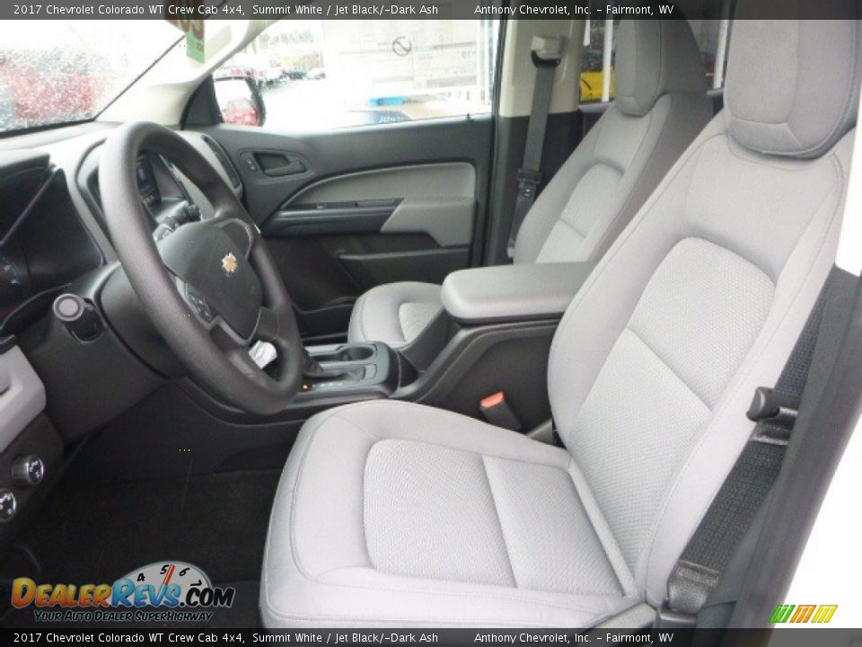 2017 Chevrolet Colorado WT Crew Cab 4x4 Summit White / Jet Black/­Dark Ash Photo #14