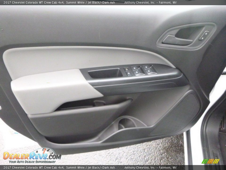 2017 Chevrolet Colorado WT Crew Cab 4x4 Summit White / Jet Black/­Dark Ash Photo #15