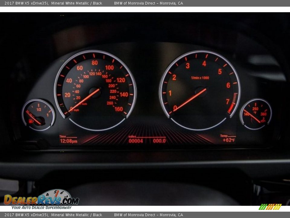 2017 BMW X5 xDrive35i Mineral White Metallic / Black Photo #7