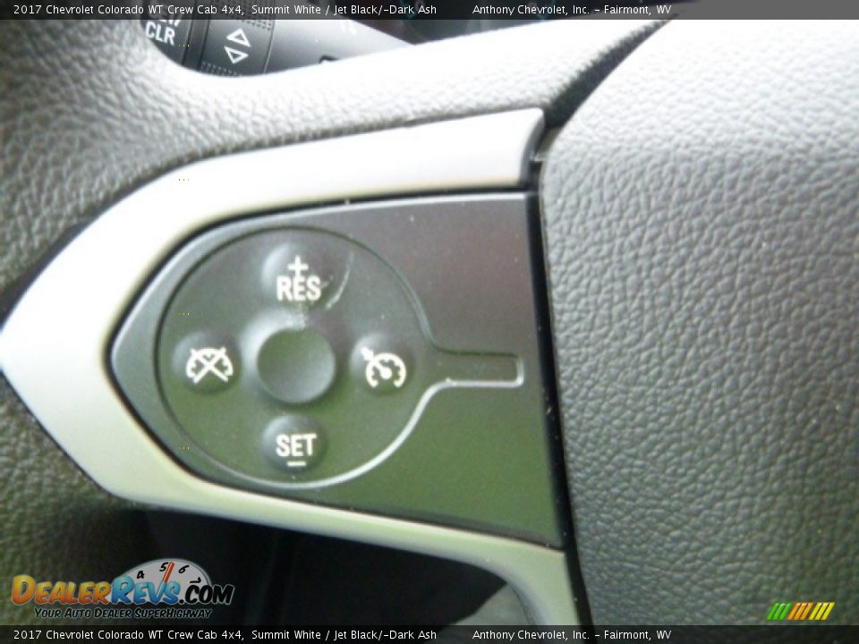 2017 Chevrolet Colorado WT Crew Cab 4x4 Summit White / Jet Black/­Dark Ash Photo #19