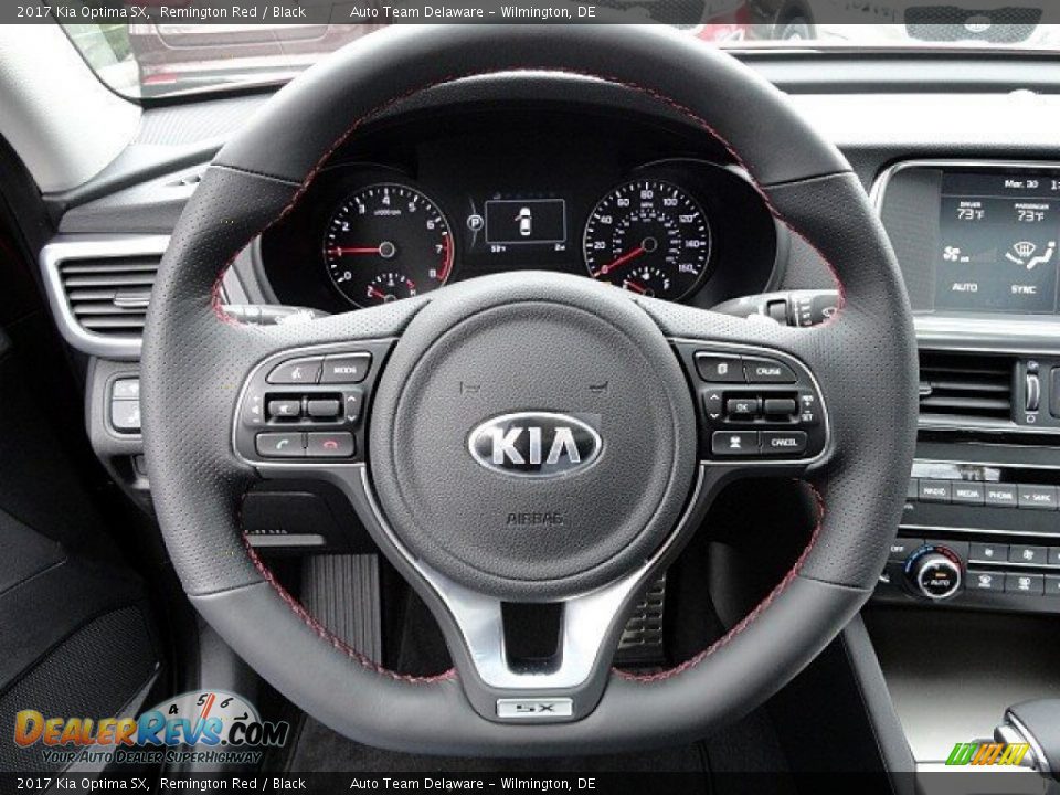 2017 Kia Optima SX Steering Wheel Photo #21