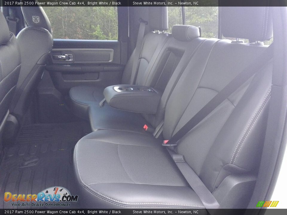 Rear Seat of 2017 Ram 2500 Power Wagon Crew Cab 4x4 Photo #28