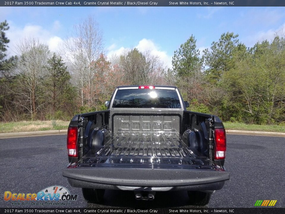 2017 Ram 3500 Tradesman Crew Cab 4x4 Granite Crystal Metallic / Black/Diesel Gray Photo #7
