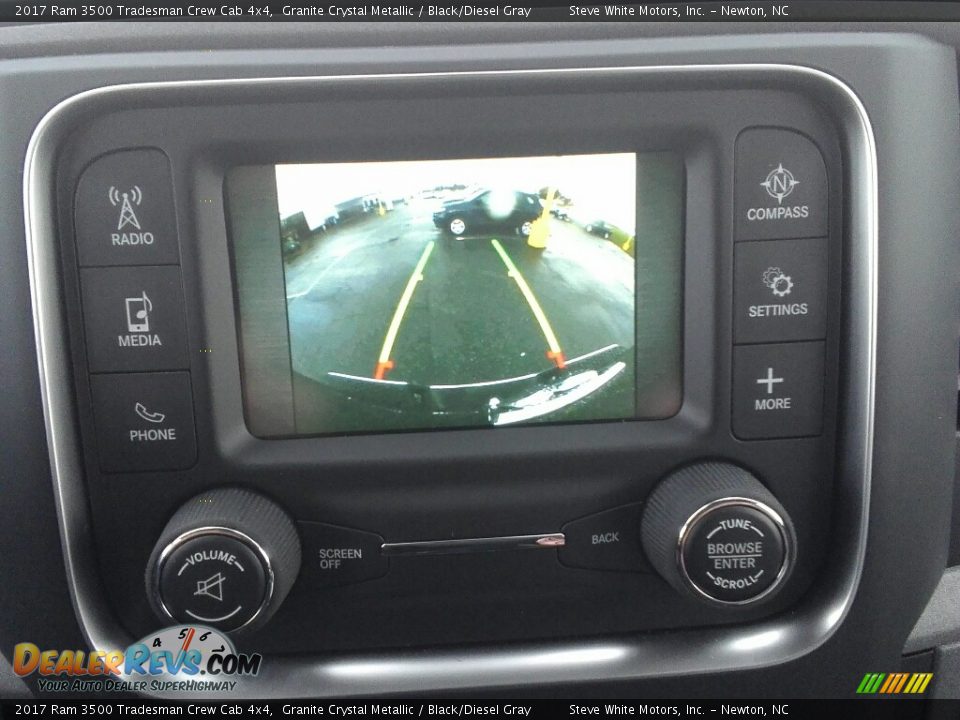 2017 Ram 3500 Tradesman Crew Cab 4x4 Granite Crystal Metallic / Black/Diesel Gray Photo #14