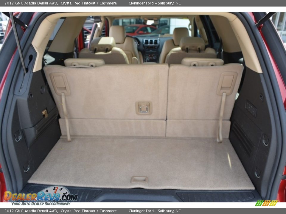 2012 GMC Acadia Denali AWD Crystal Red Tintcoat / Cashmere Photo #13