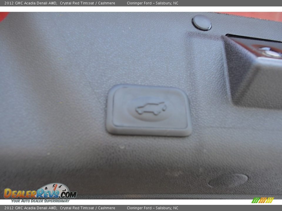 2012 GMC Acadia Denali AWD Crystal Red Tintcoat / Cashmere Photo #14