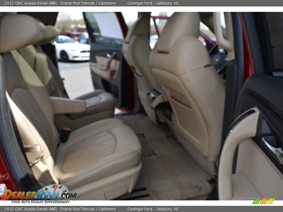 2012 GMC Acadia Denali AWD Crystal Red Tintcoat / Cashmere Photo #15