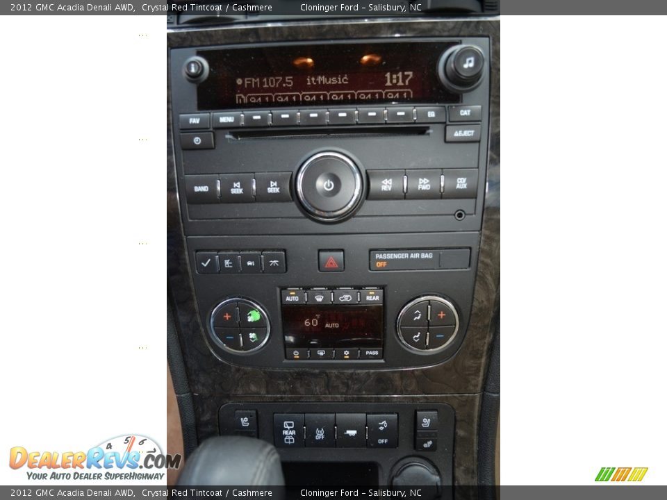2012 GMC Acadia Denali AWD Crystal Red Tintcoat / Cashmere Photo #16