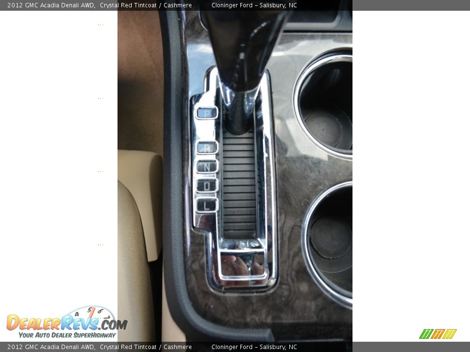 2012 GMC Acadia Denali AWD Crystal Red Tintcoat / Cashmere Photo #17