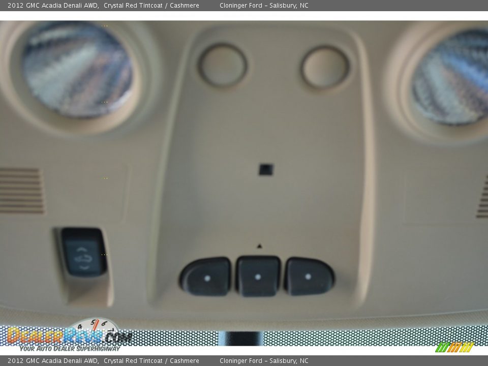 2012 GMC Acadia Denali AWD Crystal Red Tintcoat / Cashmere Photo #22
