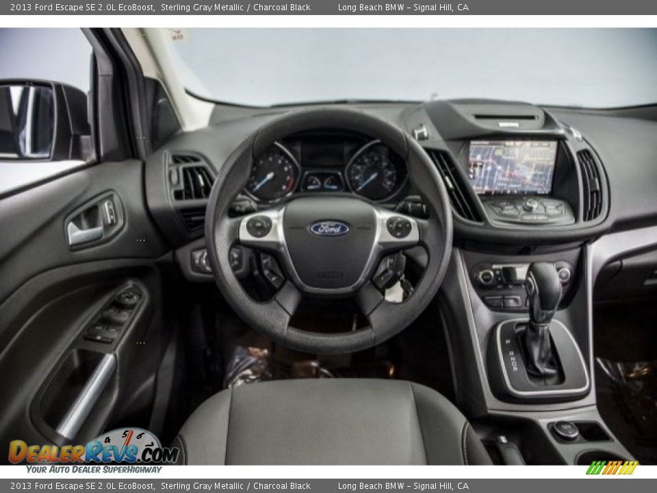 2013 Ford Escape SE 2.0L EcoBoost Sterling Gray Metallic / Charcoal Black Photo #4