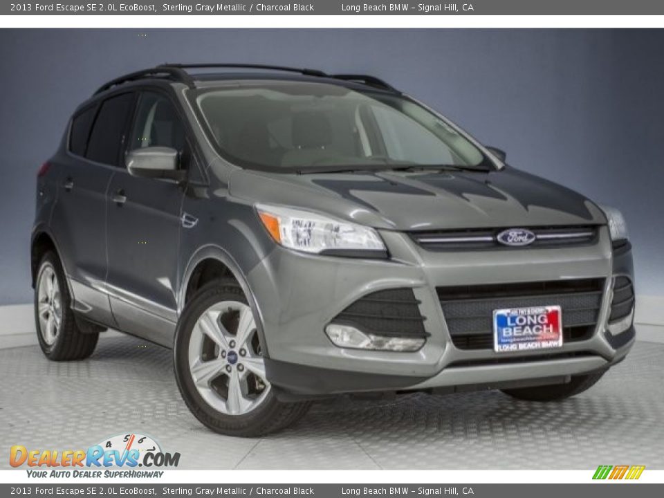2013 Ford Escape SE 2.0L EcoBoost Sterling Gray Metallic / Charcoal Black Photo #12