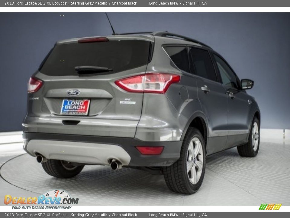 2013 Ford Escape SE 2.0L EcoBoost Sterling Gray Metallic / Charcoal Black Photo #28