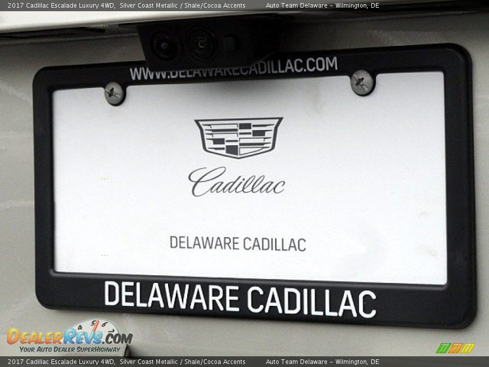 2017 Cadillac Escalade Luxury 4WD Silver Coast Metallic / Shale/Cocoa Accents Photo #32
