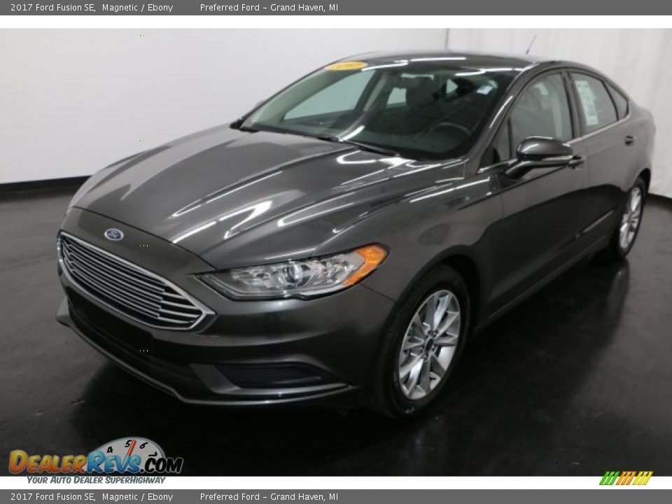 2017 Ford Fusion SE Magnetic / Ebony Photo #23