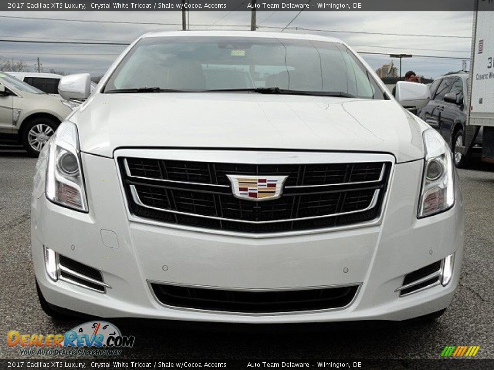 2017 Cadillac XTS Luxury Crystal White Tricoat / Shale w/Cocoa Accents Photo #2